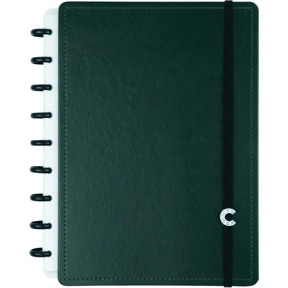 CADERNO INTELIGENTE MEDIO DARK GREEN 80FLS 190X255MM CADERNO INTELIGENTE (UNIDADE)