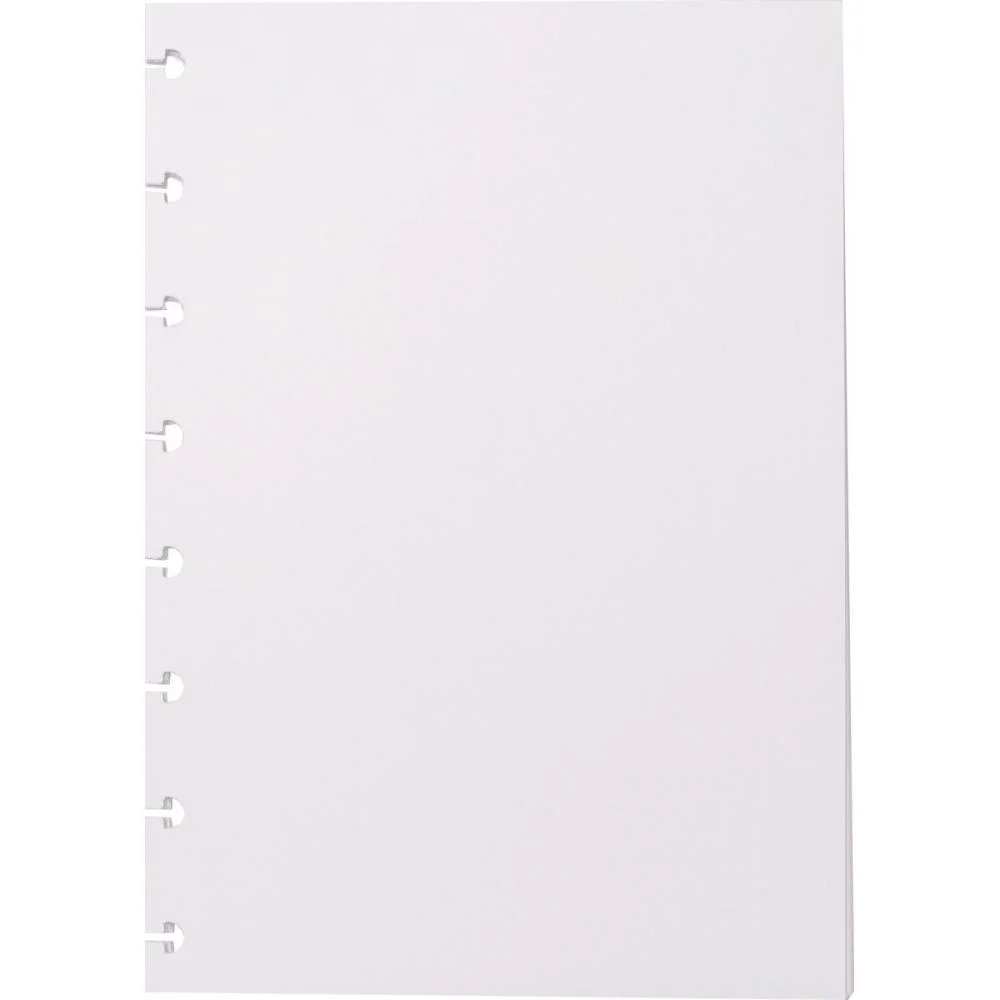 CADERNO INTELIGENTE REFIL A5 LISO 90G. 50FLS. CADERNO INTELIGENTE (PACOTE)