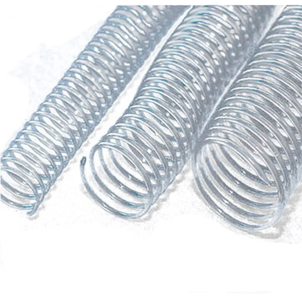 ESPIRAL PARA CADERNO 17MM TRANSP. C/100UN. P/100FLS MARES (PACOTE)