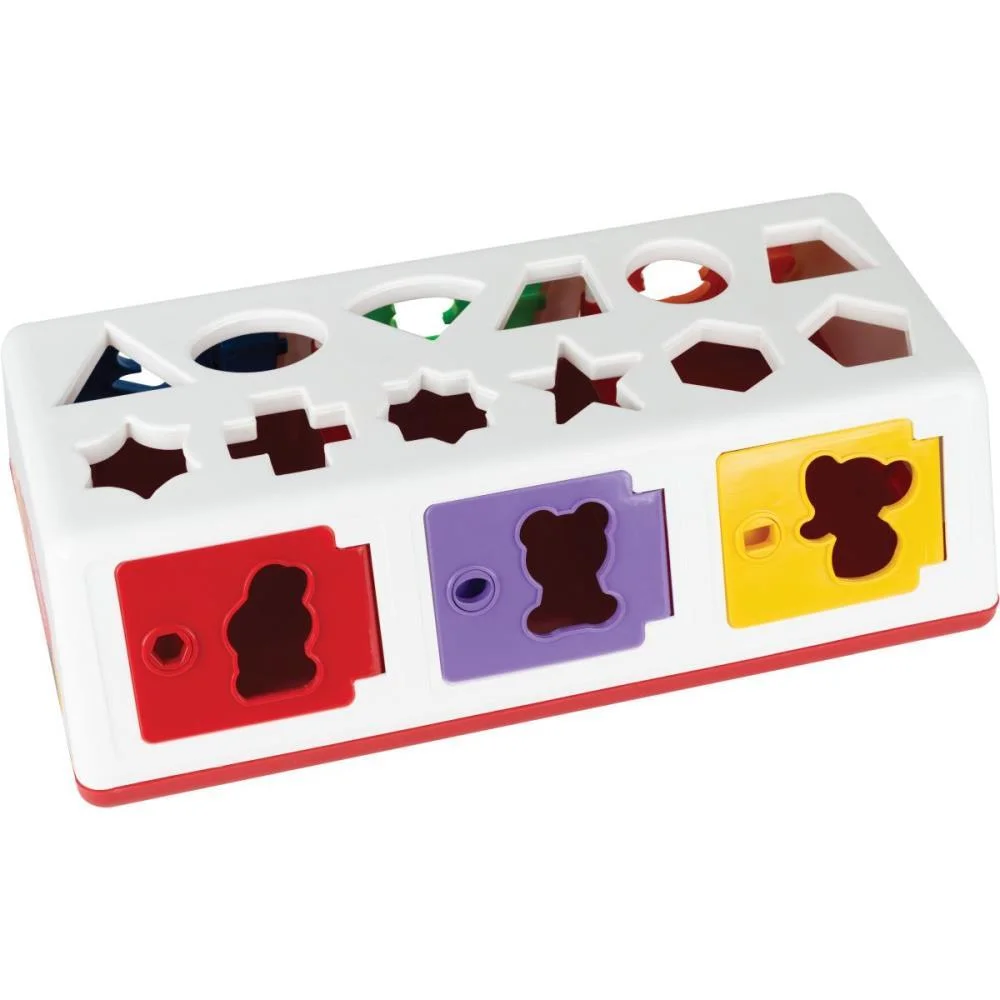 BRINQUEDO EDUCATIVO CAIXA-ENCAIXA A PARTIR DE 1ANO ESTRELA (UNIDADE)