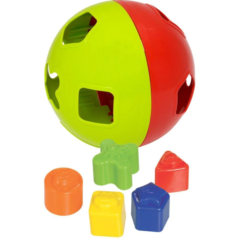 BRINQUEDO EDUCATIVO BOLA DIDATICA C/BLOCOS MERCO TOYS (UNIDADE)