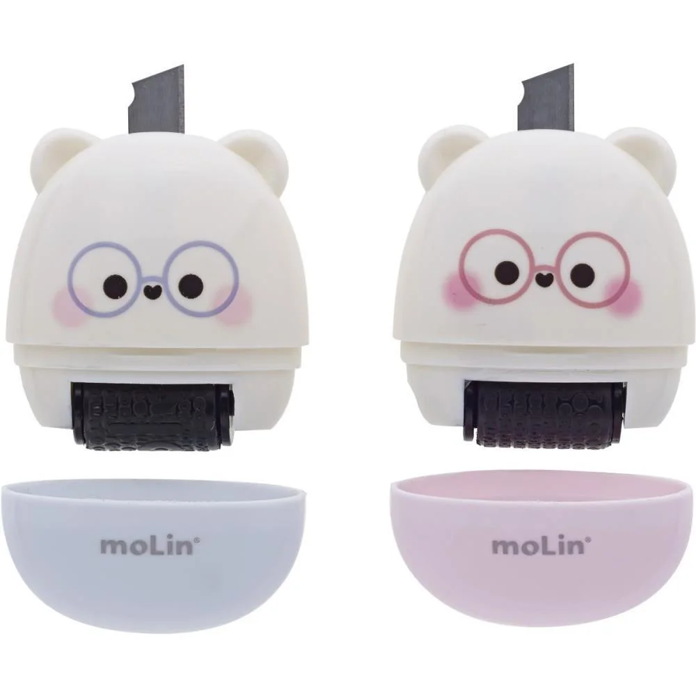 ESTILETE ESTREITO LOVE FACE C/CARIMBO ROLLER MOLIN (BLISTER)