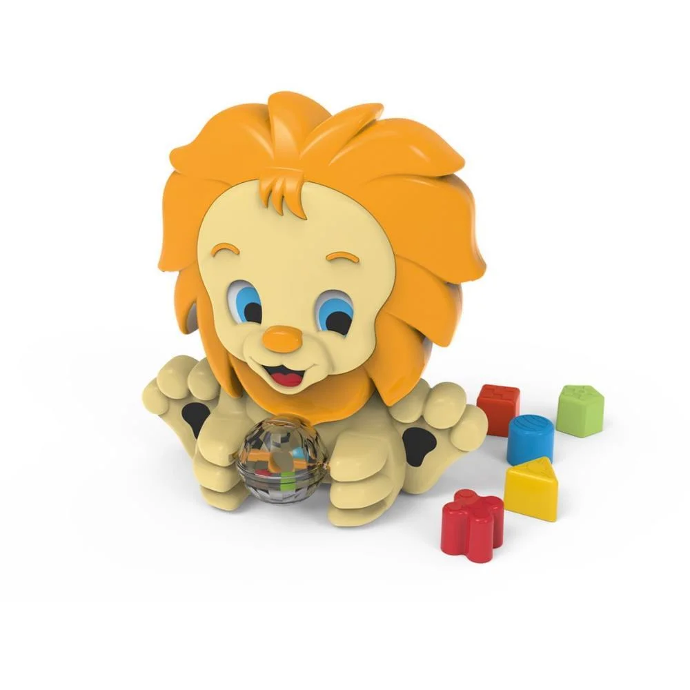 BRINQUEDO EDUCATIVO AMIGO LEAO (S) TATETI (UNIDADE)