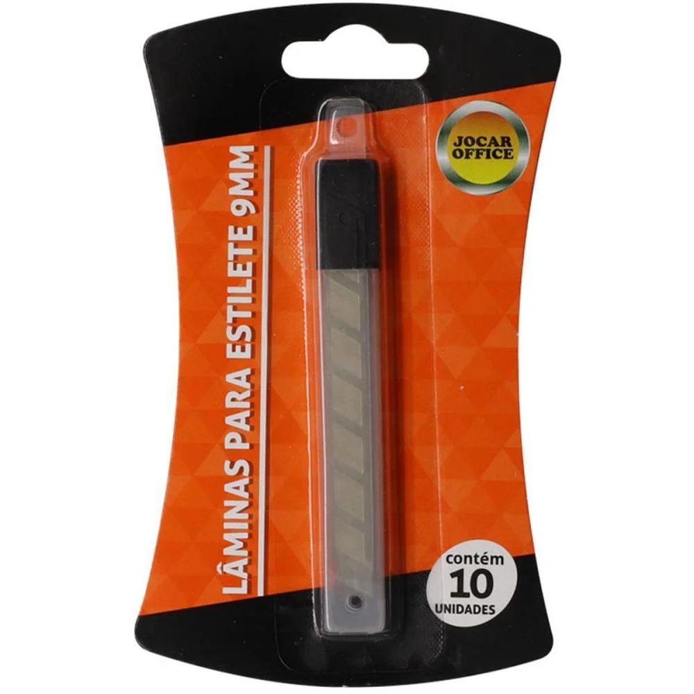 LAMINA PARA ESTILETES ESTREITA 9MM LEONORA (CX.C/100)