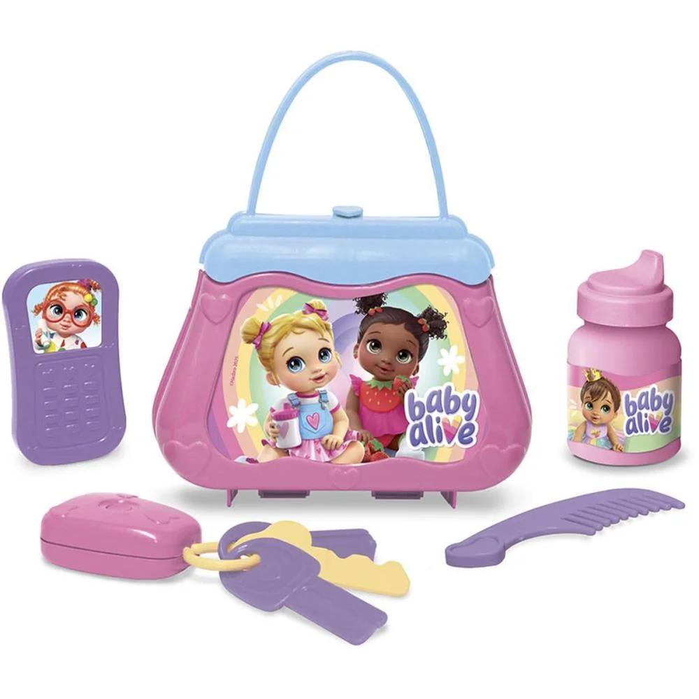 ACESSORIO PARA BONECA BABY ALIVE BOLSINHA DA MAMAE ELKA (UNIDADE)