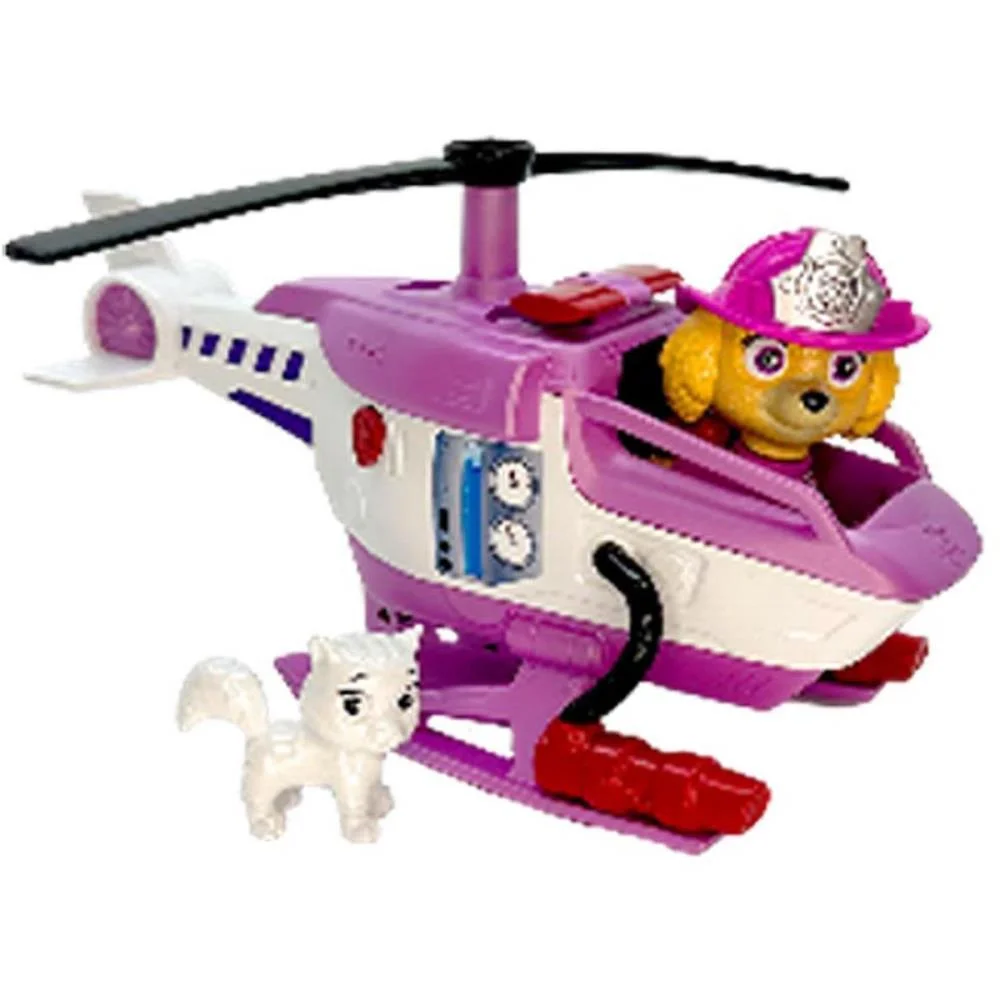 BONECO E PERSONAGEM PATRULHA CANINA SKYE FIRE SUNNY (UNIDADE)