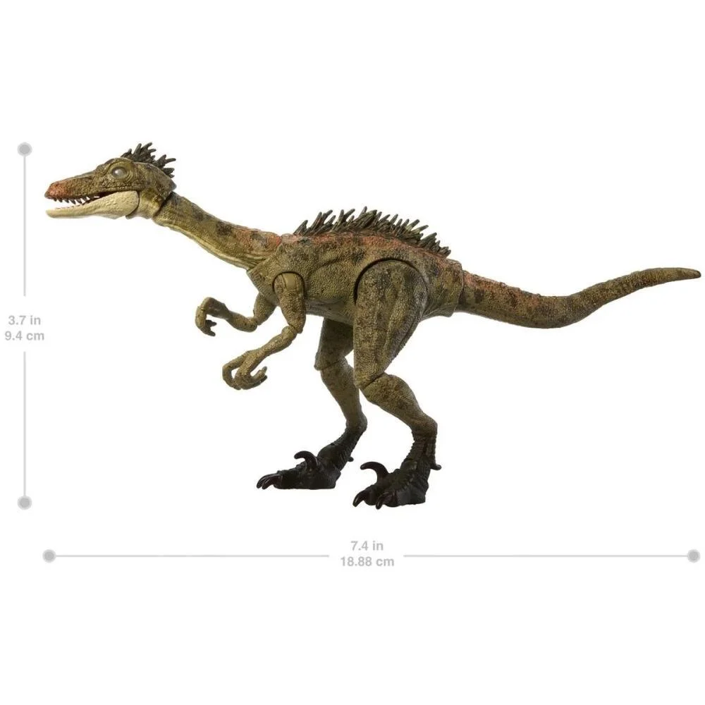 BONECO E PERSONAGEM JW TROODON 9,5CM MATTEL (UNIDADE)