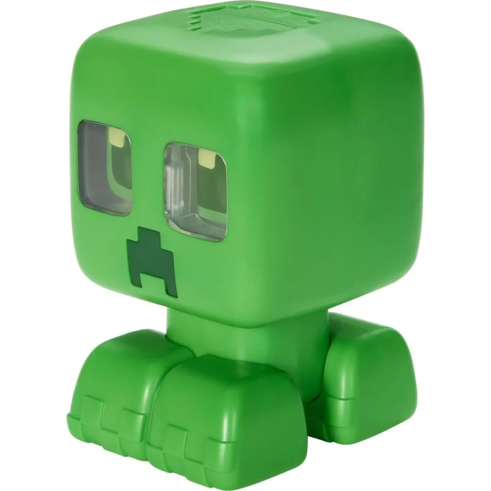 BONECO E PERSONAGEM MINECRAFT CREEPER SOM E LUZ MATTEL (UNIDADE)