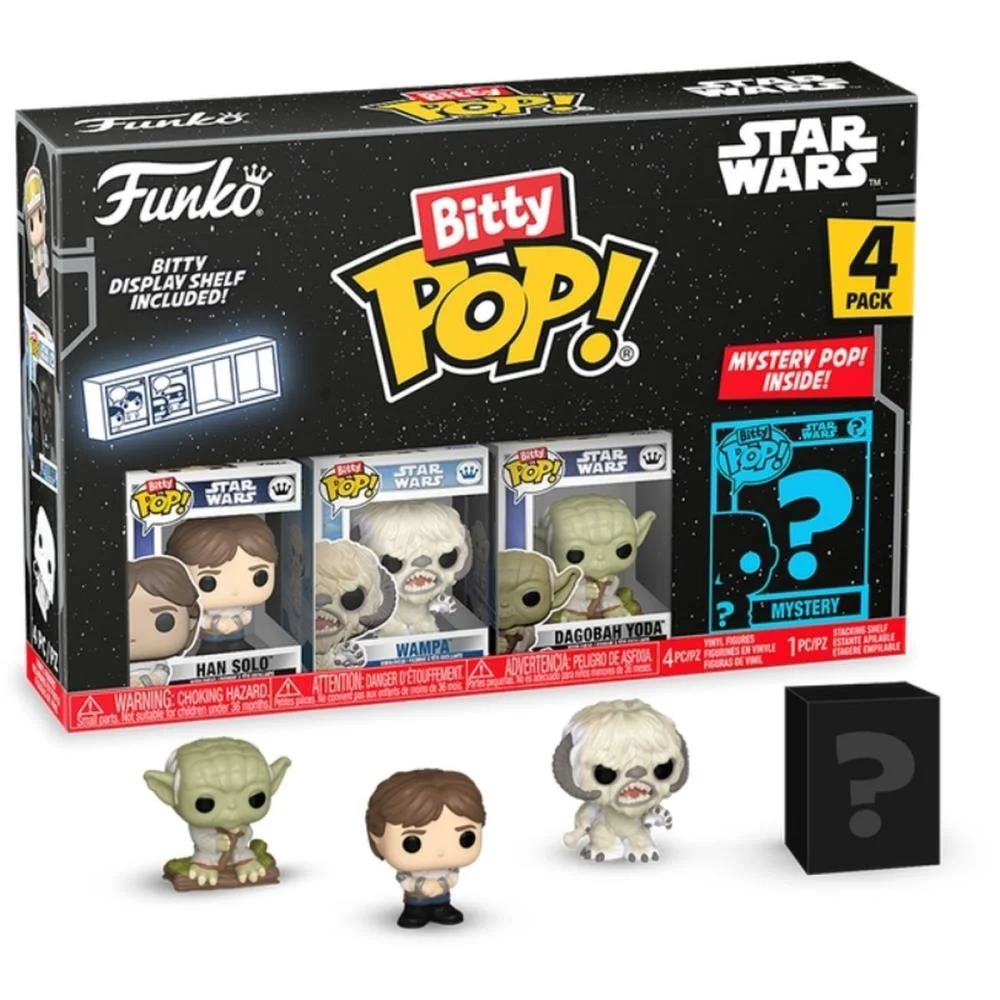 BONECO E PERSONAGEM FUNKO POP STAR WARS HAN SOLO CANDIDE (UNIDADE)