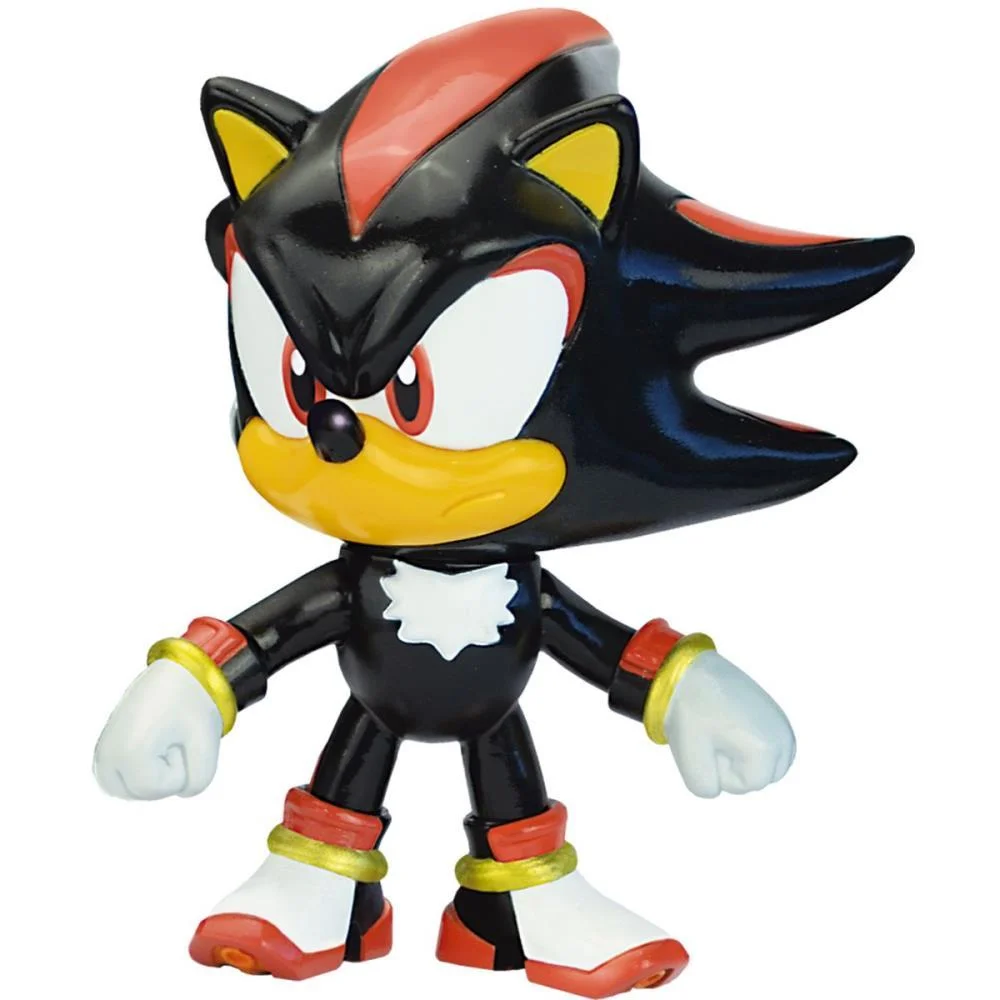 BONECO E PERSONAGEM FANDOMBOX SONIC SHADOW 12CM LIDER (UNIDADE)
