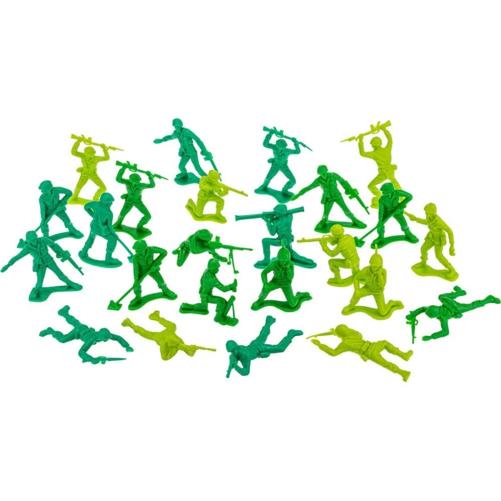 MINIATURA COLECIONAVEL FORCAS ARMADAS COLORIDAS 24PCS GULLIVER (PACOTE)