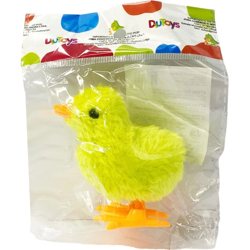 BRINQUEDO DIVERSO PINTINHO A CORDA 8,5CM (S) TOY MIX (UNIDADE)