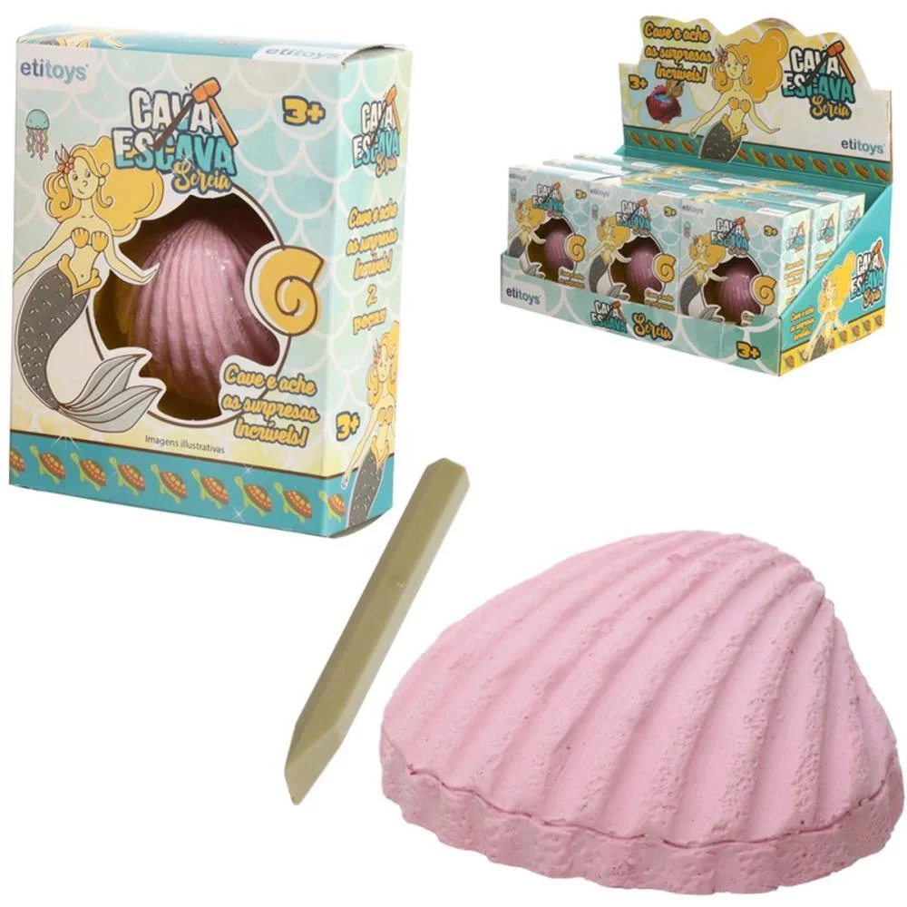 BRINQUEDO DIVERSO CAVA ESCAVA SEREIAS ETITOYS (DP.C/12)