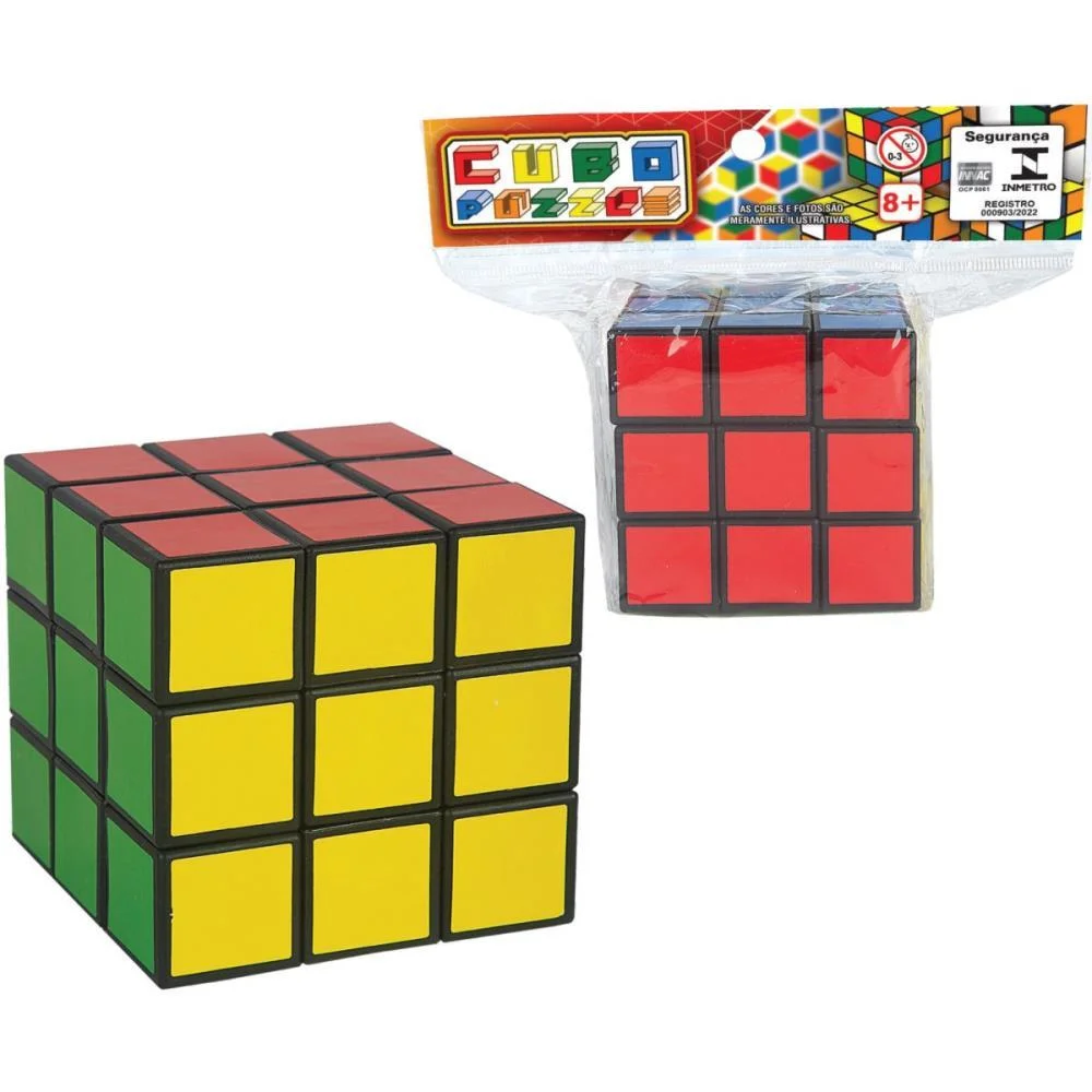 CUBO MAGICO PUZZLE 6X6 BRASKIT (UNIDADE)