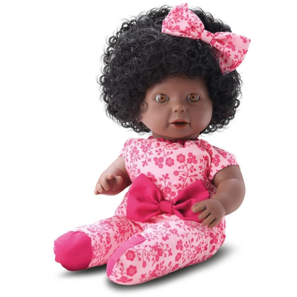 BONECA MICY NEGRA (S) BEE TOYS (UNIDADE)