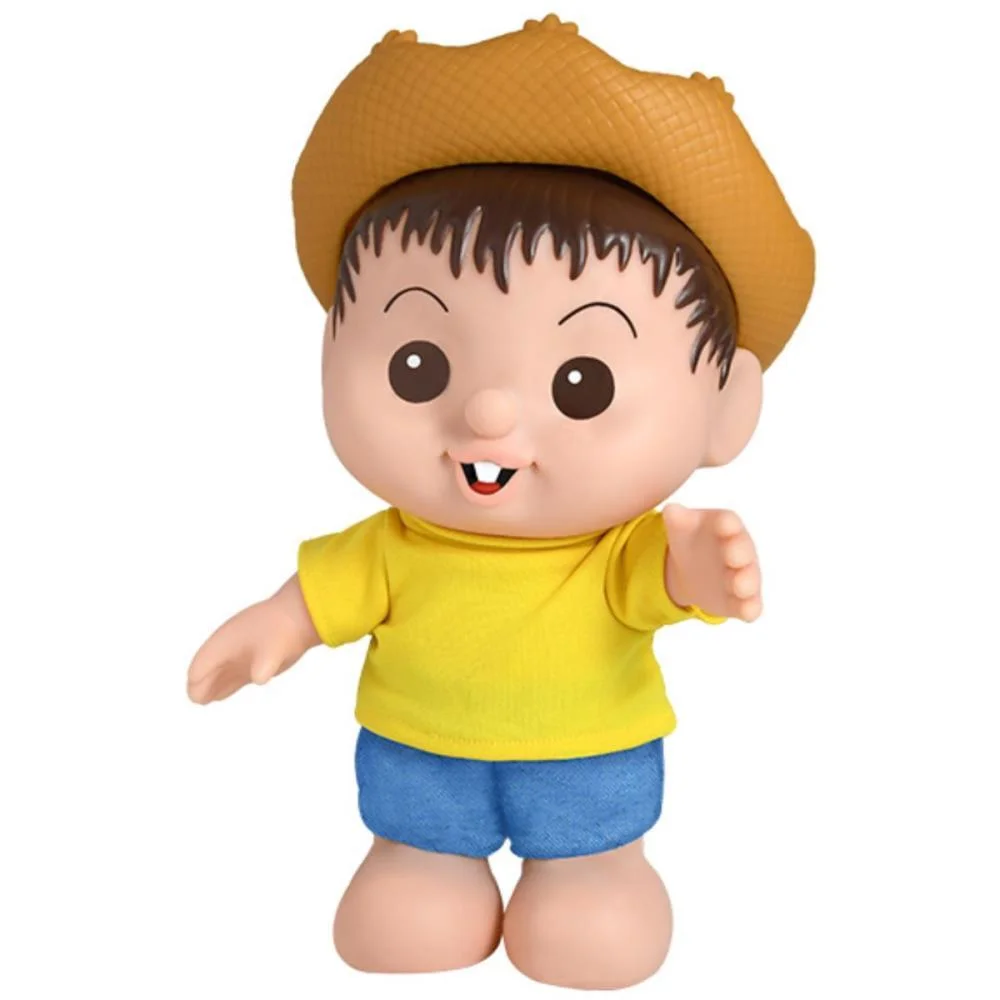 BONECA T.MONICA CHICO BENTO 26CM BABY BRINK (UNIDADE)