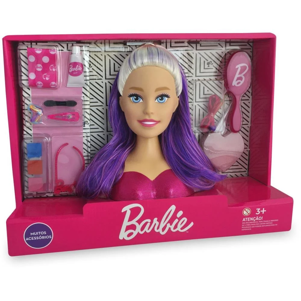 BONECA BARBIE STYLING HEAD FACES PUPEE BRINQUEDOS (UNIDADE)