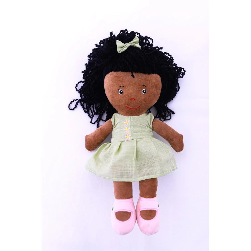 BONECA DE PELUCIA LAURA 35CM ZIP (UNIDADE)
