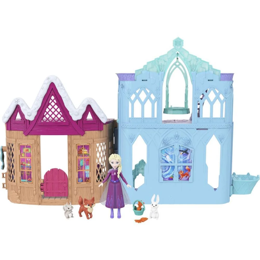 BONECA DISNEY FROZEN MINI SANTUARIO DE ANIM. MATTEL (UNIDADE)