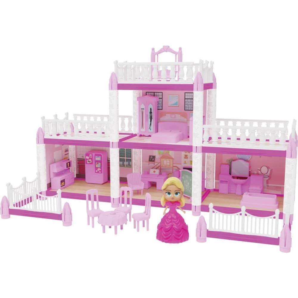 CASINHA DE BONECA CASINHA DA PRINCESA 110PCS GGB PLAST (UNIDADE)