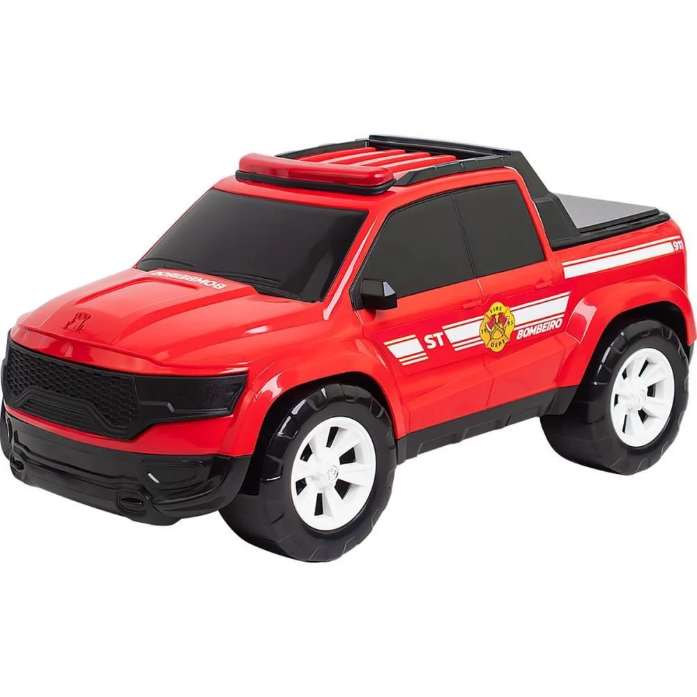 CARRINHO BOMBEIRO PICK-UP ALIEN 40CM SAMBA TOYS (UNIDADE)