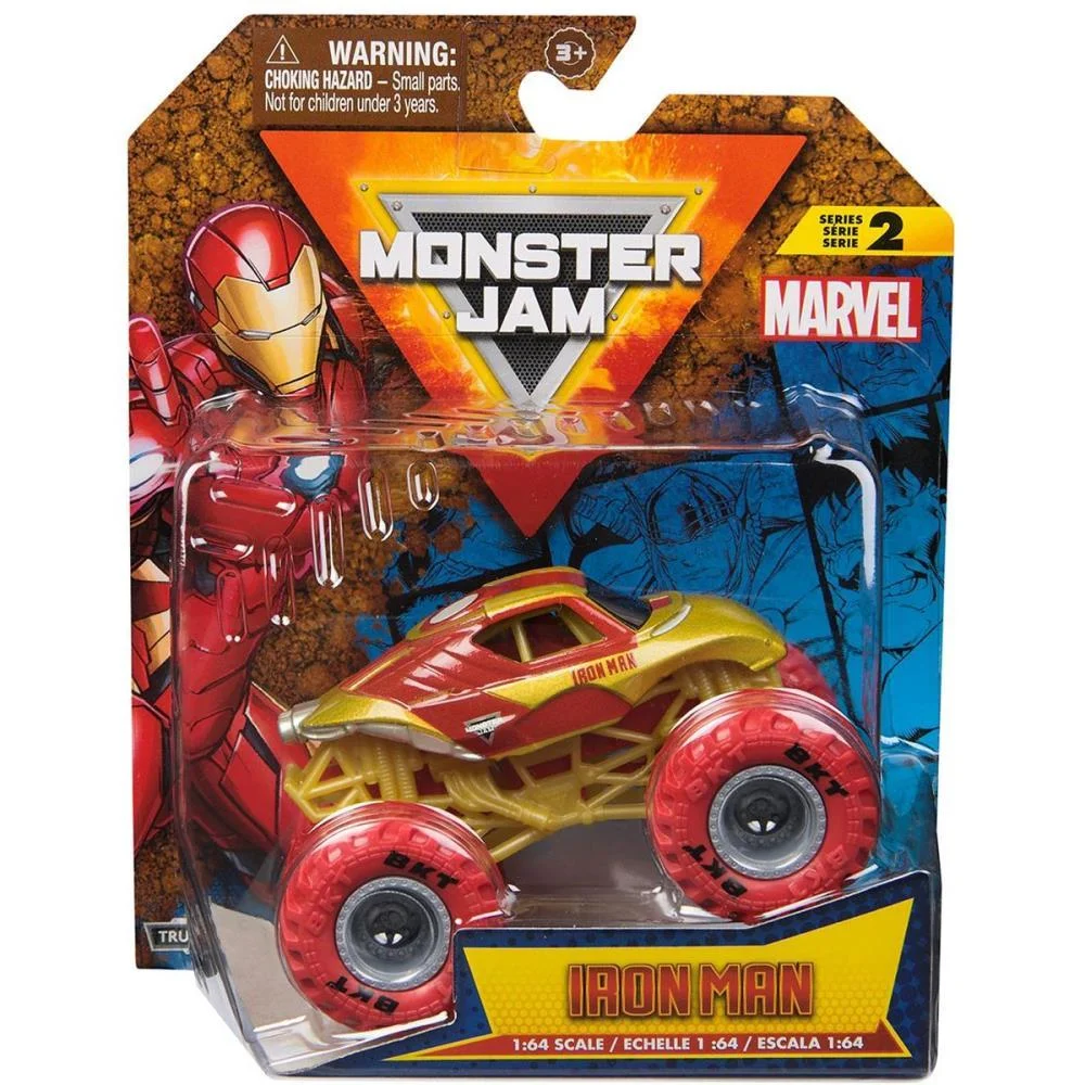 CARRINHO HOMEM DE FERRO MONSTER JAM SUNNY (UNIDADE)