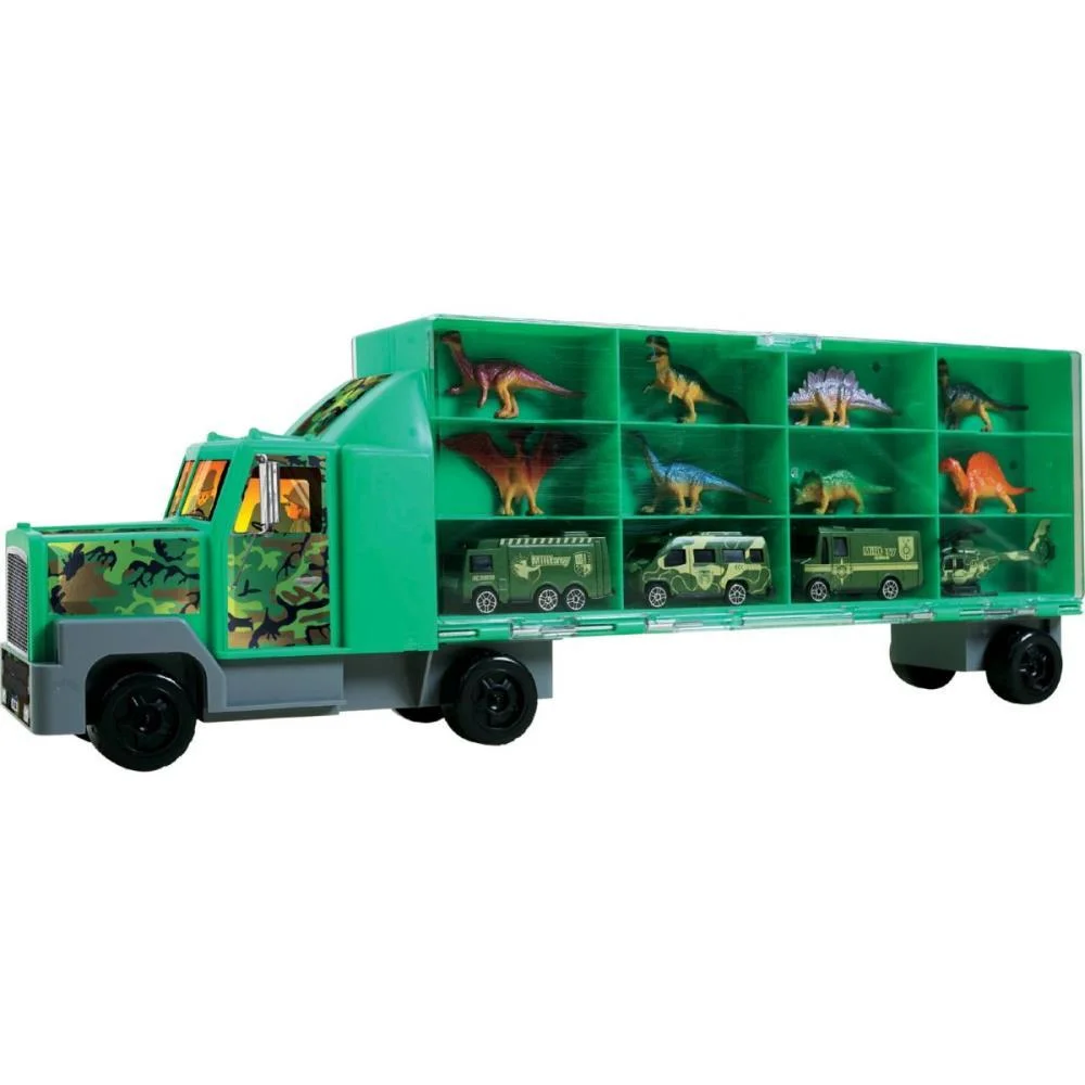 CAMINHAO DINO CART C/12 PECAS BRASKIT (UNIDADE)