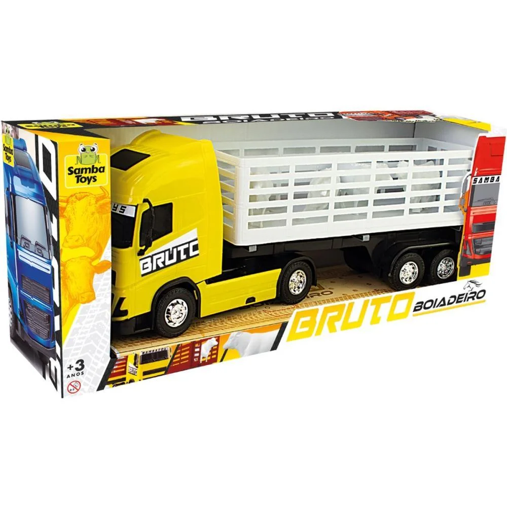CAMINHAO TRUCK BRUTO BOIADEIRO SAMBA TOYS (UNIDADE)