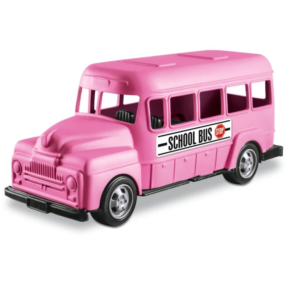 CAMINHAO CLASSIC PINK BUS 23CM ORANGE TOYS (UNIDADE)