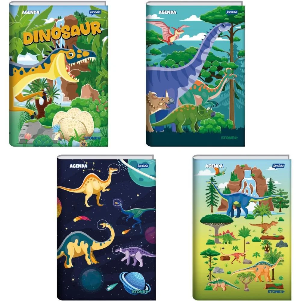 AGENDA PERMANENTE STONE CD 96FLS 134X200MM JANDAIA (PCT.C/04)