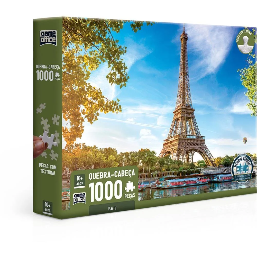 QUEBRA-CABECA CARTONADO PARIS 1000PCS TOYSTER (UNIDADE)
