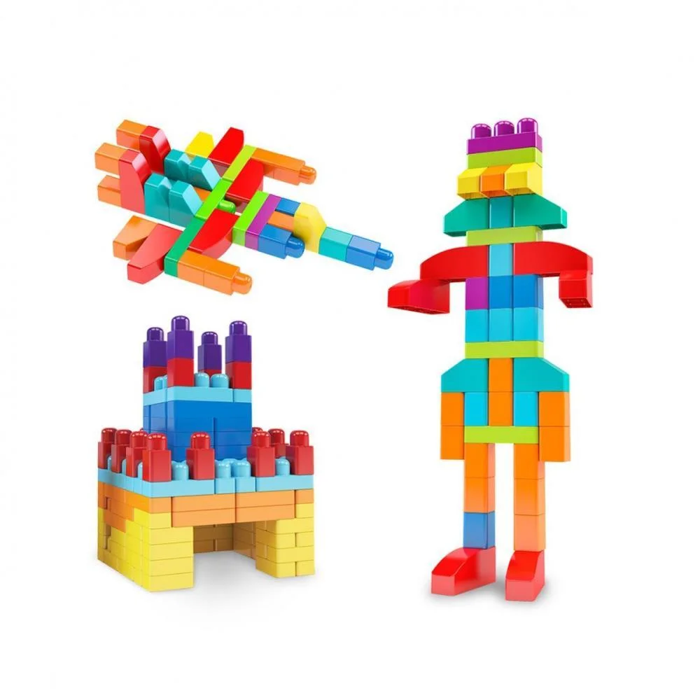 BRINQUEDO PARA MONTAR SACOLA CONST.BLOCOLANDIA  80P DISMAT (UNIDADE)