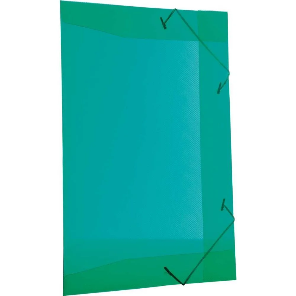 PASTA ABA ELASTICA PLASTICA OFICIO VERDE DELLOLINE DELLO (PCT.C/10)