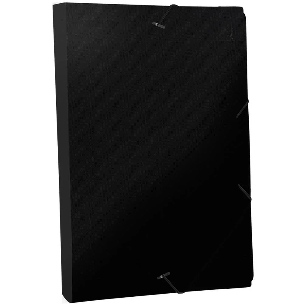 PASTA ABA ELASTICA PLASTICA OFICIO 20MM PRETA DAC (PCT.C/10)