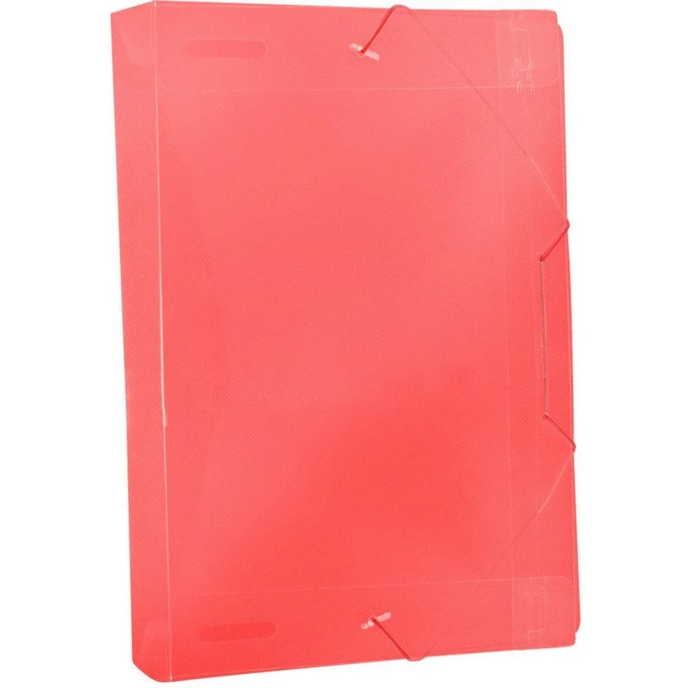 PASTA ABA ELASTICA PLASTICA OFICIO 55MM VERMELHO DAC (PCT.C/10)