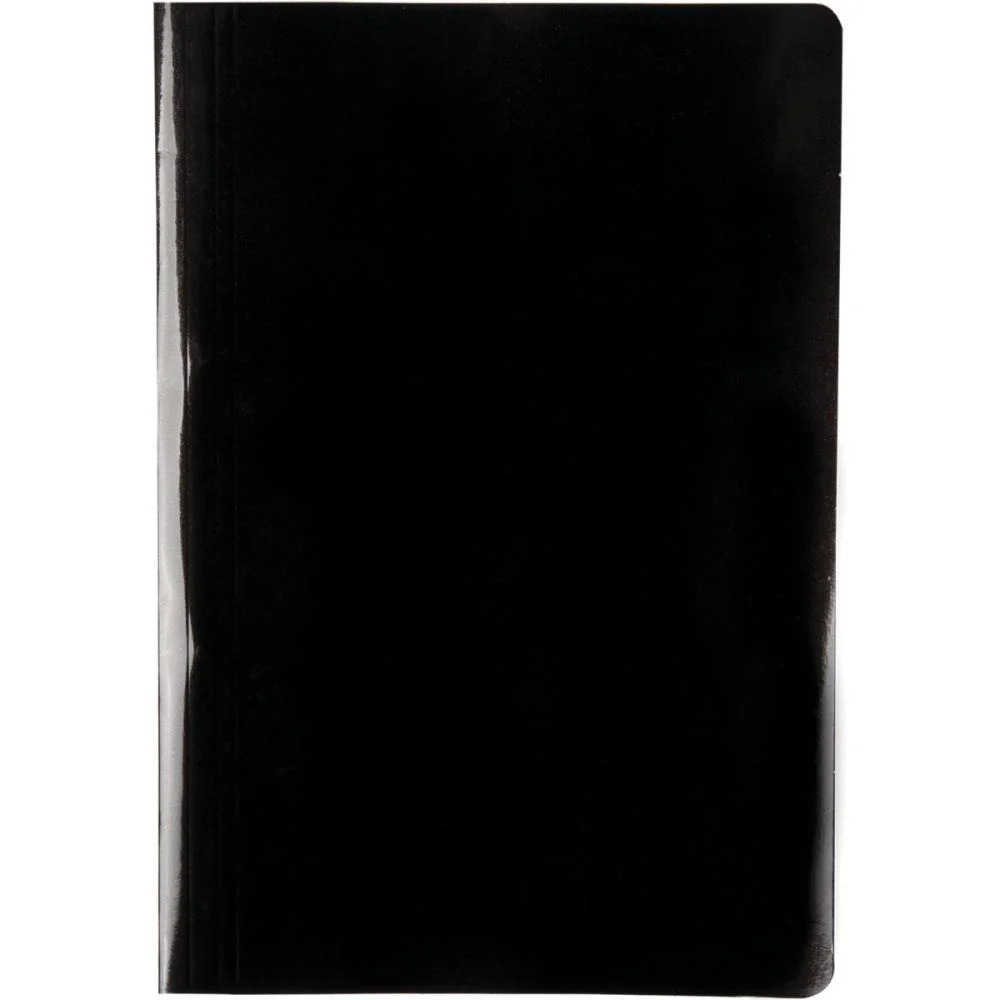 PASTA GRAMPO TRILHO PAPEL OFICIO PRETA DELLOPLEX DELLO (PCT.C/10)