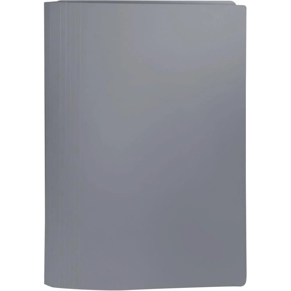 PASTA CLASSIFICADOR RAPIDO PLASTICA COM GRAMPO CINZA DELLO (PCT.C/10)