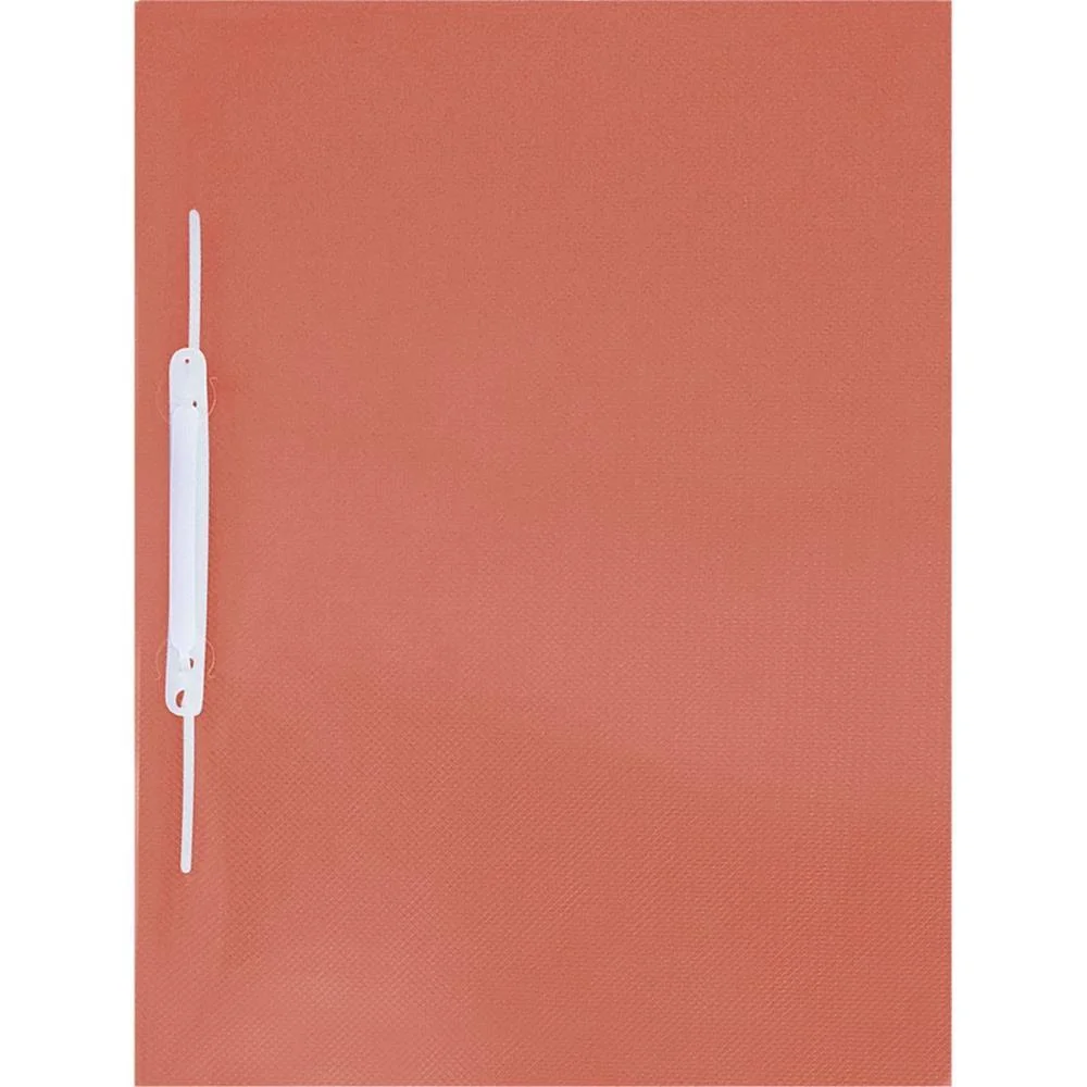 PASTA GRAMPO TRILHO PLASTICA OFICIO VERMELHA ACP (PCT.C/10)