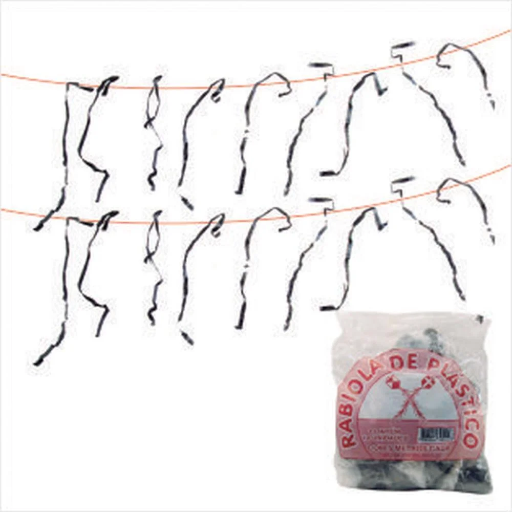 Pipa Rabiola Plastica C/5Mts. Real Seda (Pct.c/10)