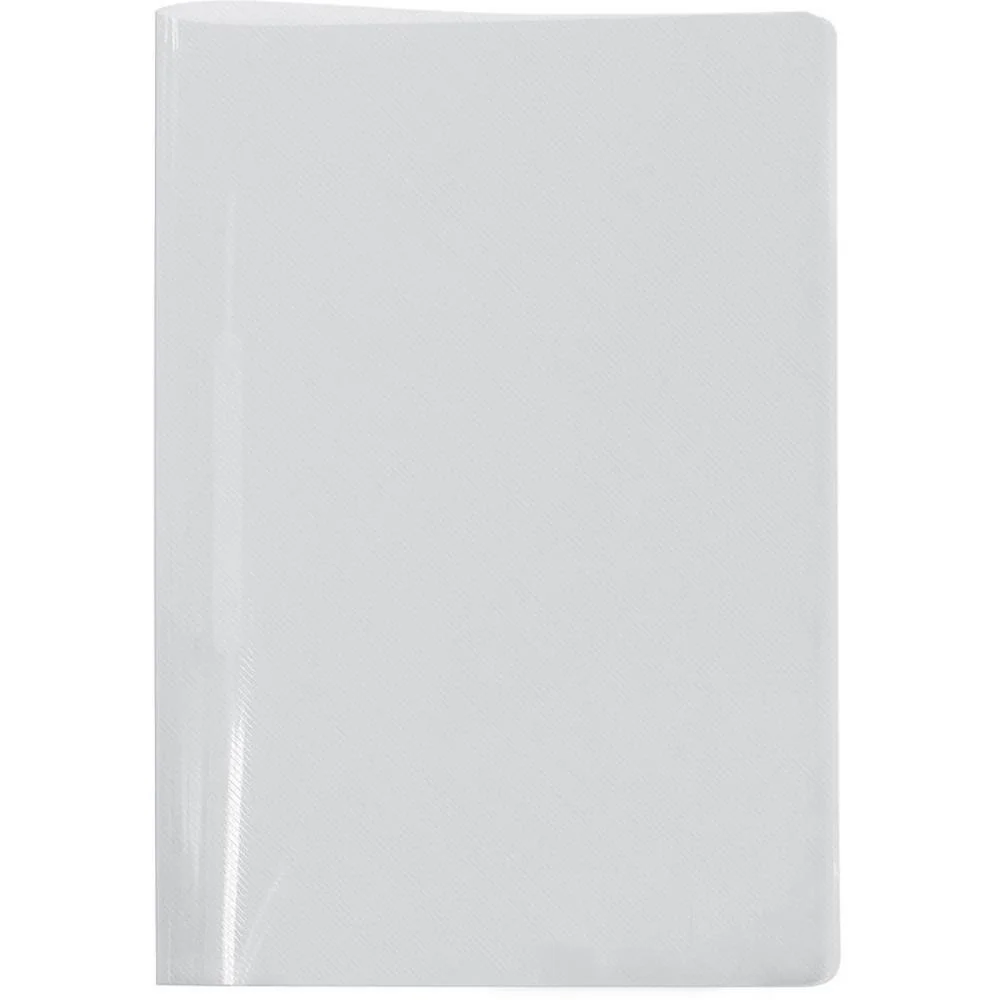 PASTA GRAMPO TRILHO PLASTICA OFICIO CRISTAL DAC (PCT.C/10)