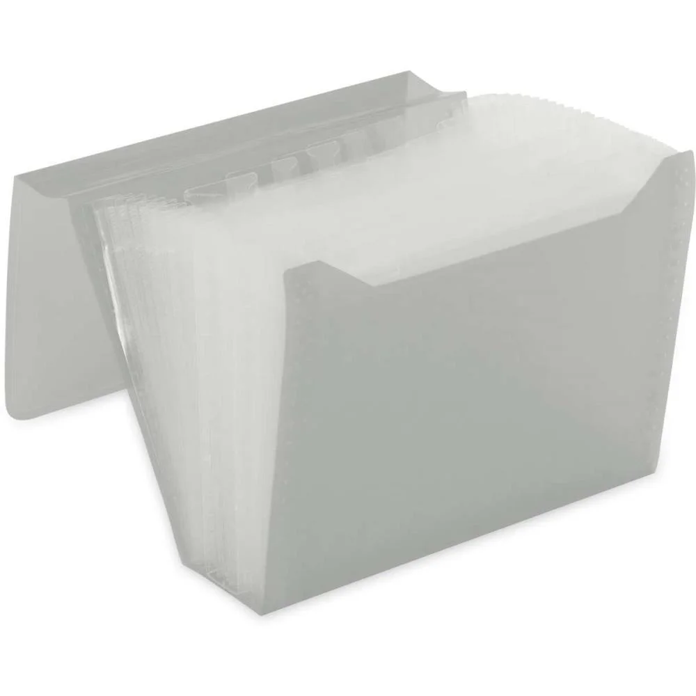 PASTA SANFONADA PLASTICA DUPLICATA 12DIV NEW LINE CRIST POLIBRAS (UNIDADE)