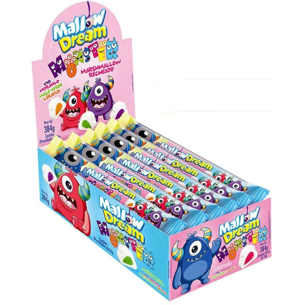 DOCE MALLOWDREAM MARSHM. RECHEADO DANILLA FOODS (DP.C/24)