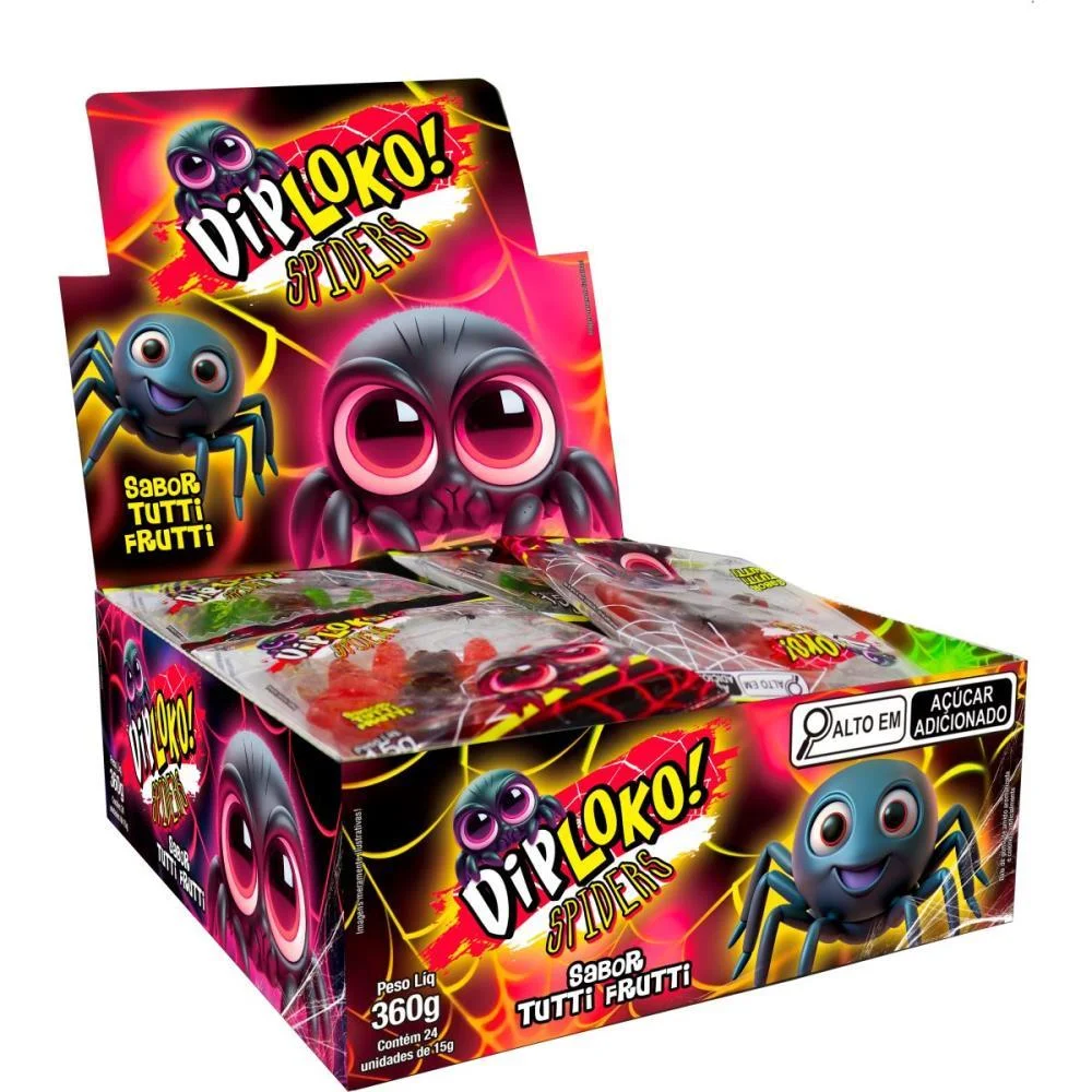 DOCE SPIDER DANILLA FOODS (DP.C/24)