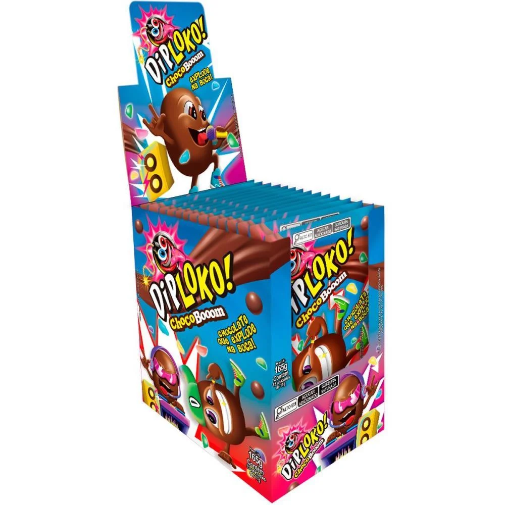 DOCE DIP LOKO CHOCO BOOM DANILLA FOODS (DP.C/15)