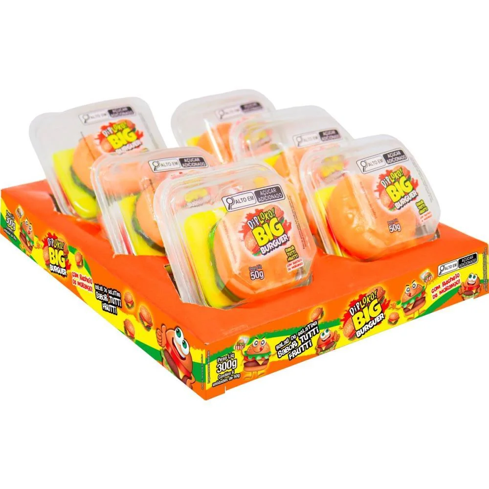 DOCE BIG BURGUER DANILLA FOODS (DP.C/06)