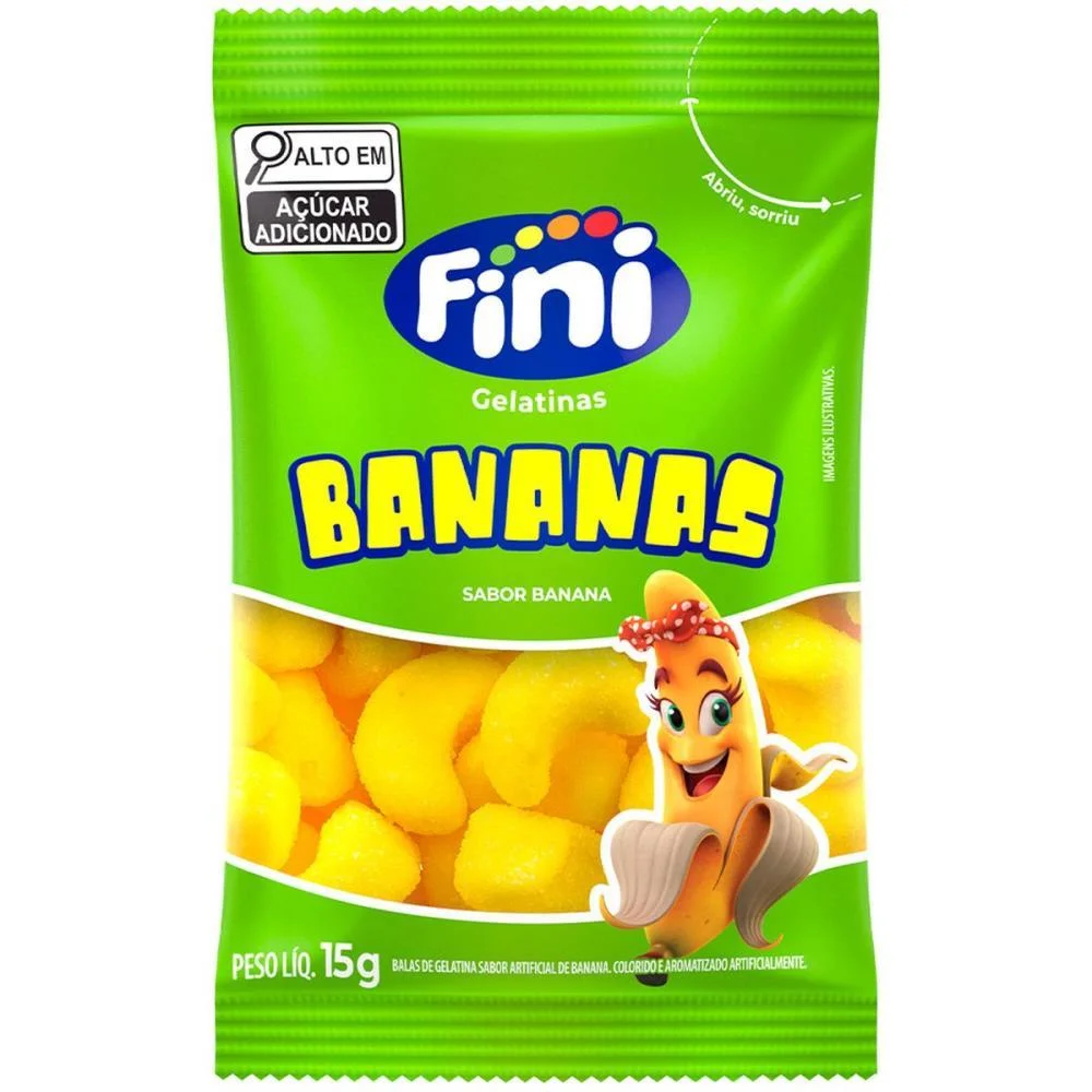 DOCE BANANAS 15G. FINI (DP.C/12)