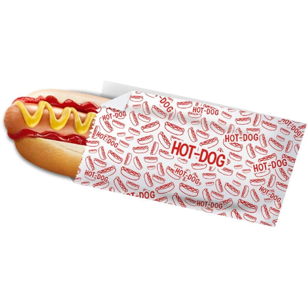 EMBALAGEM PARA ALIMENTOS SACO FUNDO HOTDOG 11X20X2CM FESTCOLOR (PCT.C/100)