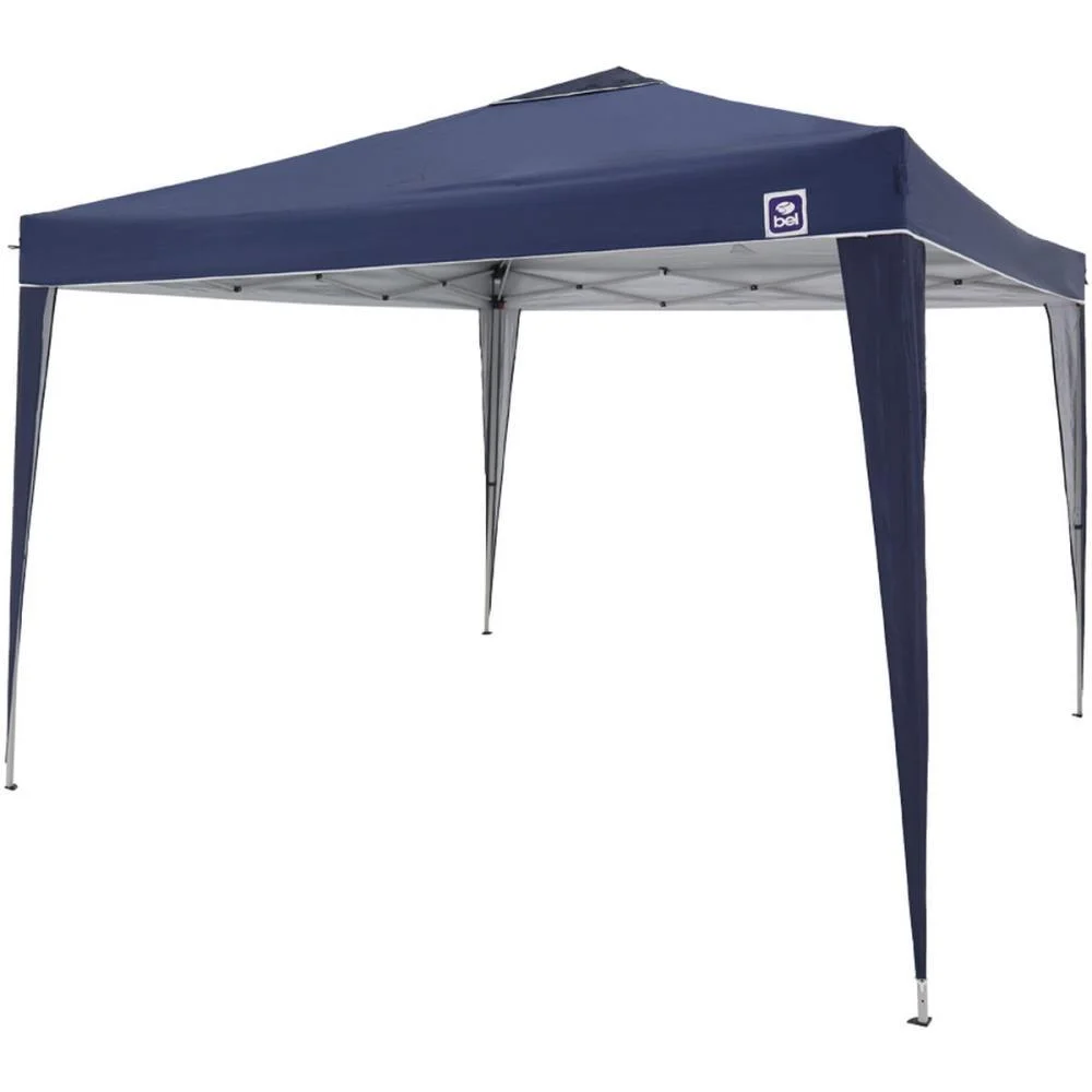 TENDA GAZEBO 3X3M AZUL ALTURA 2,60M BEL (UNIDADE)