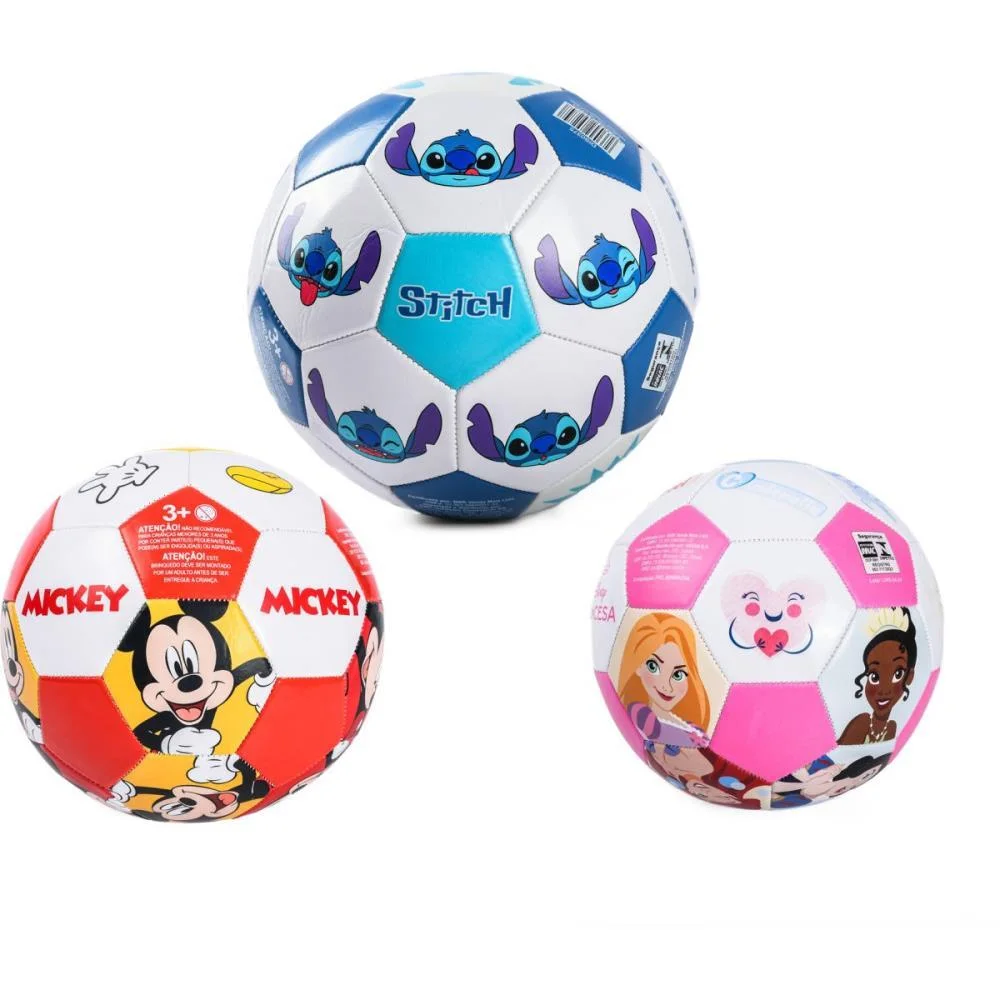 BOLA DE FUTEBOL DISNEY N.05 385G (S) BBR (UNIDADE)