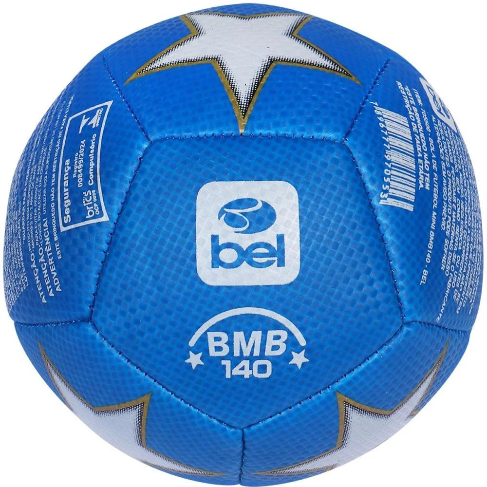 BOLA DE FUTEBOL BMB140 MINI CORES SORTIDAS BEL (UNIDADE)